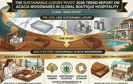 The Sustainable Luxury Pivot: 2026 Trend Report on Acacia Woodwares in Global Boutique Hospitality